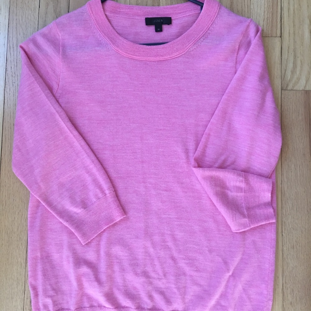 Crew knit pullover